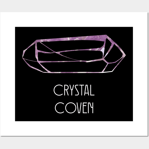 Crystal coven Wall Art by onemoremask